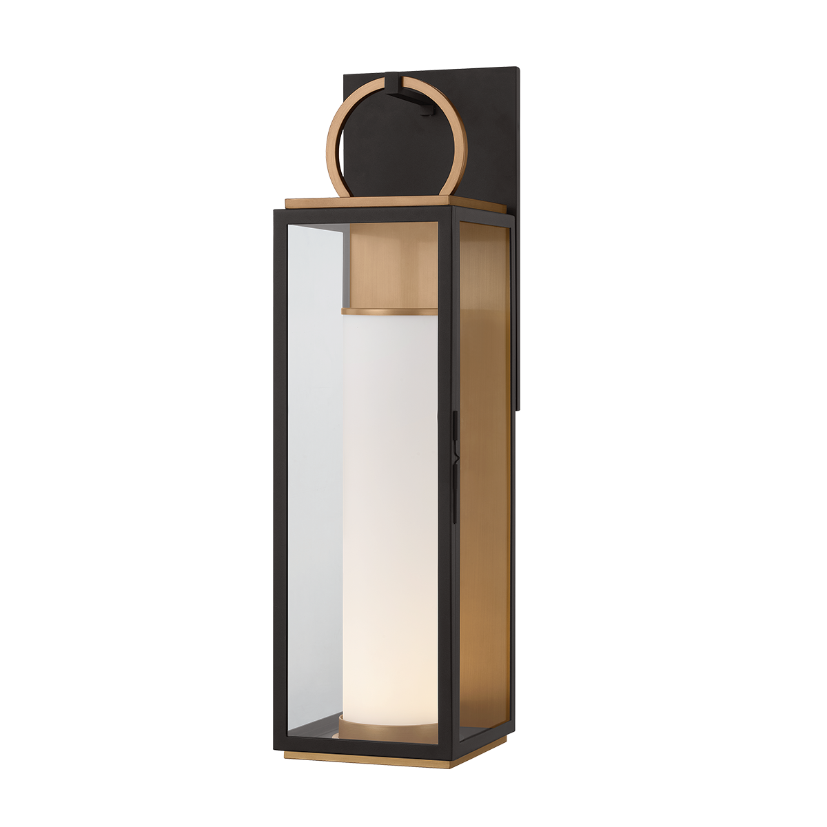 Gareth Exterior Wall Sconce 8.25" — a Troy wall sconce for bathrooms, hallways, and living rooms at Laurie Yapp Home.