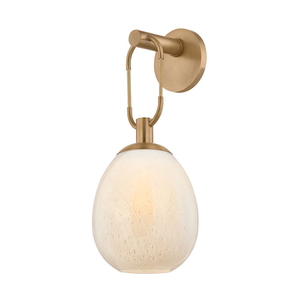 Jove Wall Sconce — a Troy wall sconce for bathrooms, hallways, and living rooms at Laurie Yapp Home.