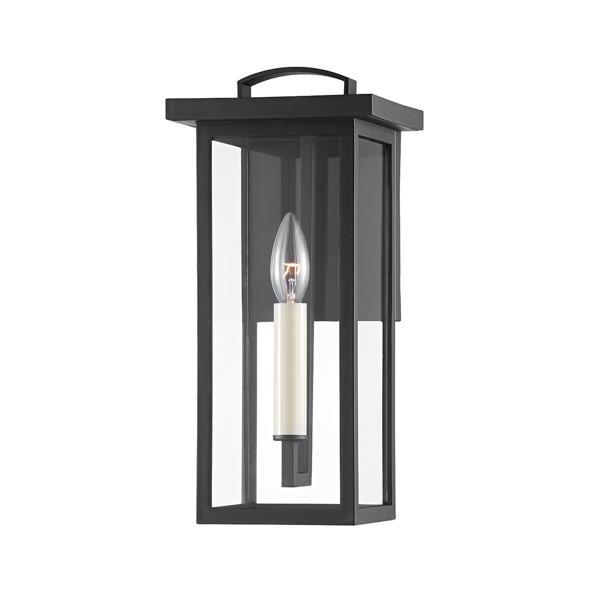 Eden Exterior Wall Sconce 6.5" x 14" — a Troy wall sconce for bathrooms, hallways, and living rooms at Laurie Yapp Home.