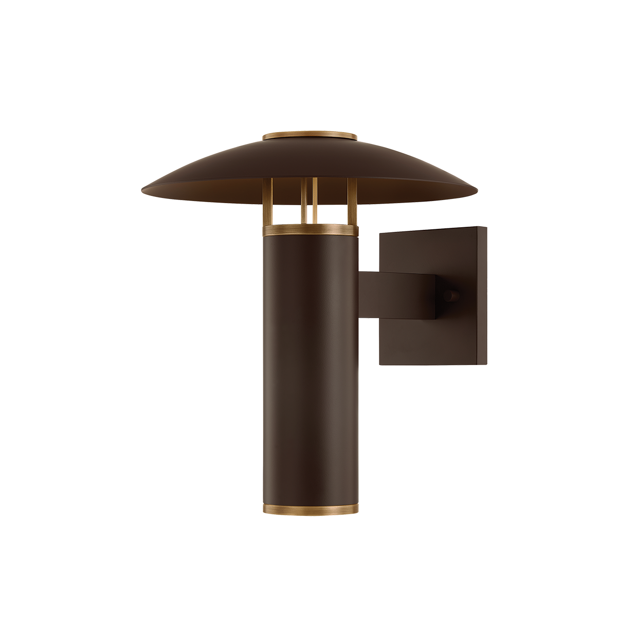 Birk Exterior Wall Sconce 11" β a Troy wall sconce for bathrooms, hallways, and living rooms at Laurie Yapp Home.