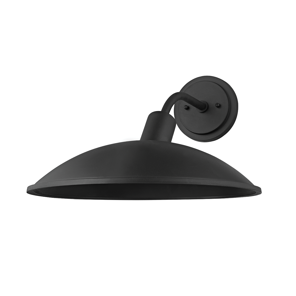 Otis Exterior Wall Sconce 15.5" x 10.75" — a Troy wall sconce for bathrooms, hallways, and living rooms at Laurie Yapp Home.