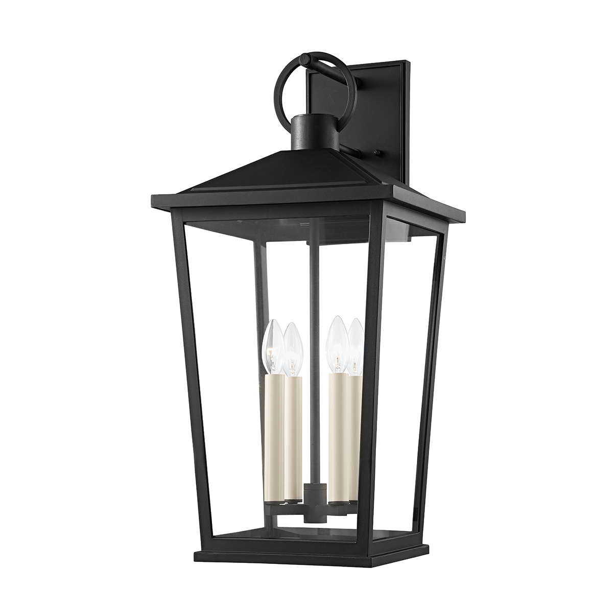 Soren Exterior Wall Sconce 12.75" x 26.5" — a Troy wall sconce for bathrooms, hallways, and living rooms at Laurie Yapp Home.