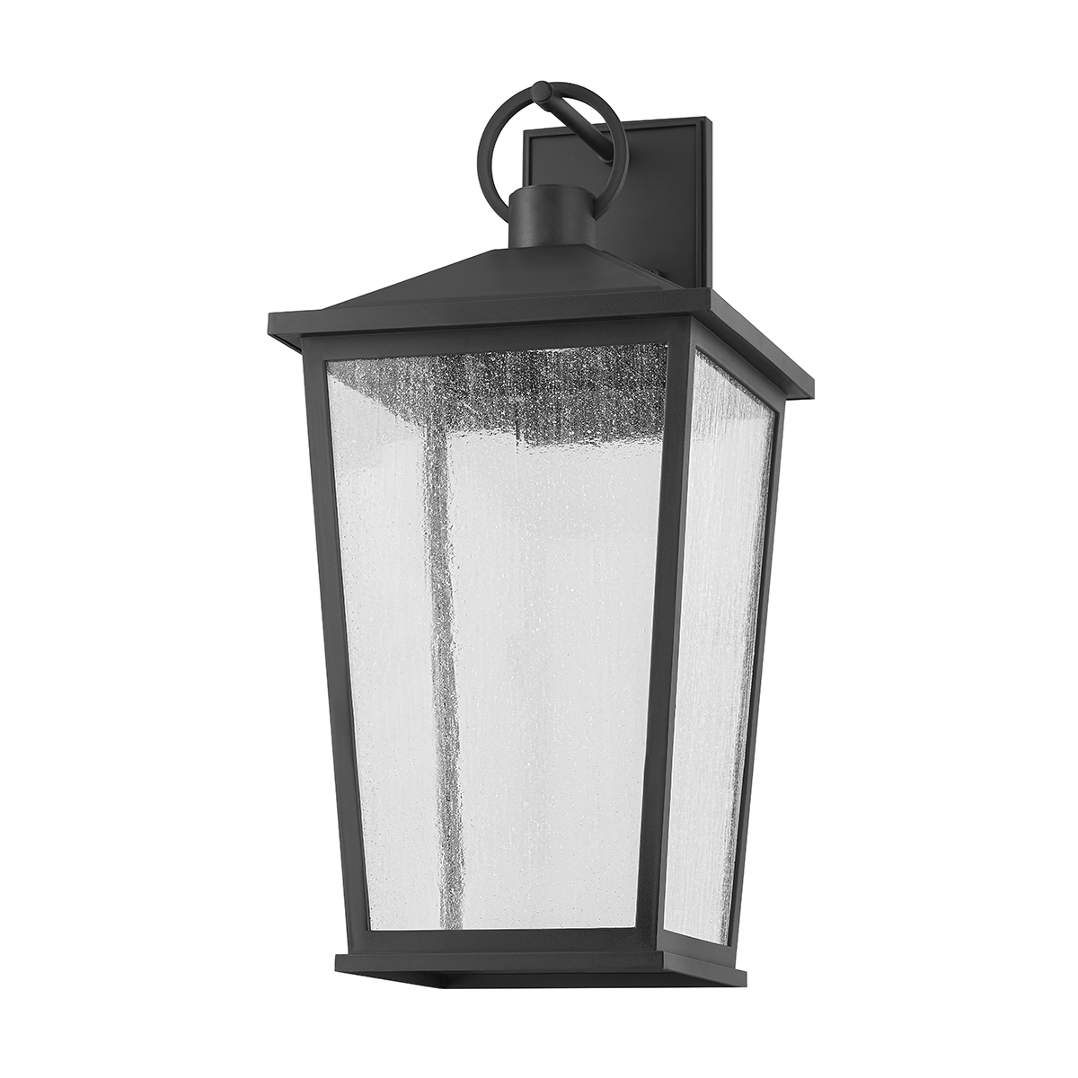 Soren Exterior Wall Sconce 9.5" x 20" (Integrated LED) — a Troy wall sconce for bathrooms, hallways, and living rooms at Laurie Yapp Home.