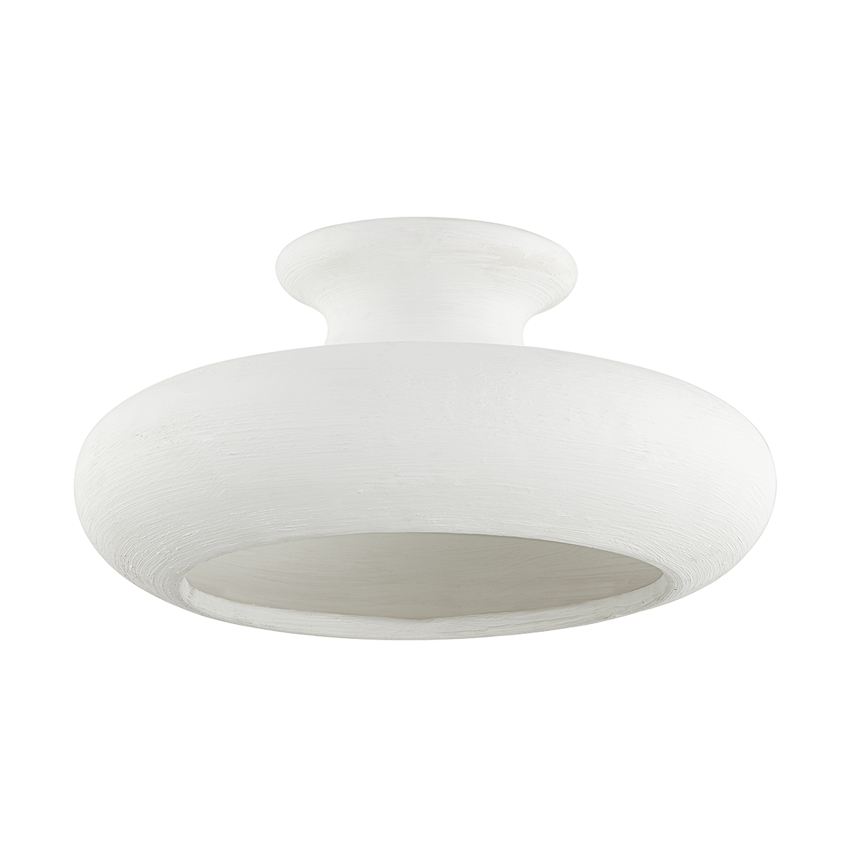 Annie Semi Flush in aged brass — a Hudson Valley semi flush for hallways, bedrooms, and entryways at Laurie Yapp Home.