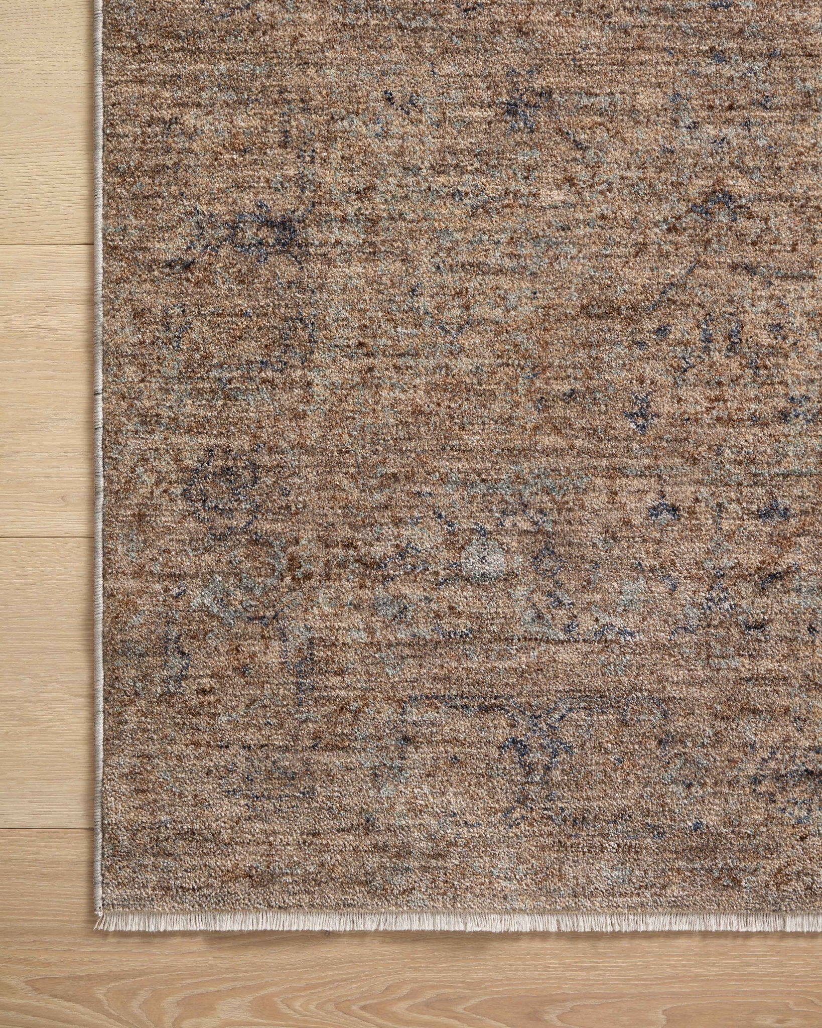Blake Taupe / Blue shown from a different angle to reveal its pattern.