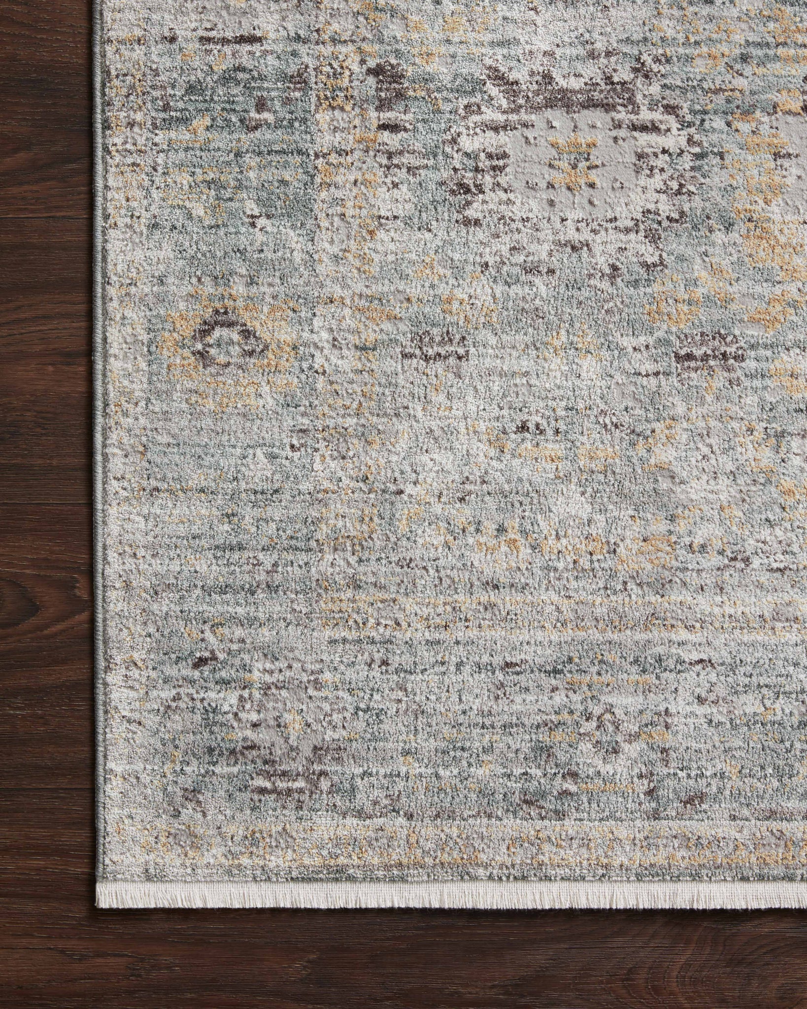 Bonney Teal / Gold shown from a different angle to reveal its pattern.