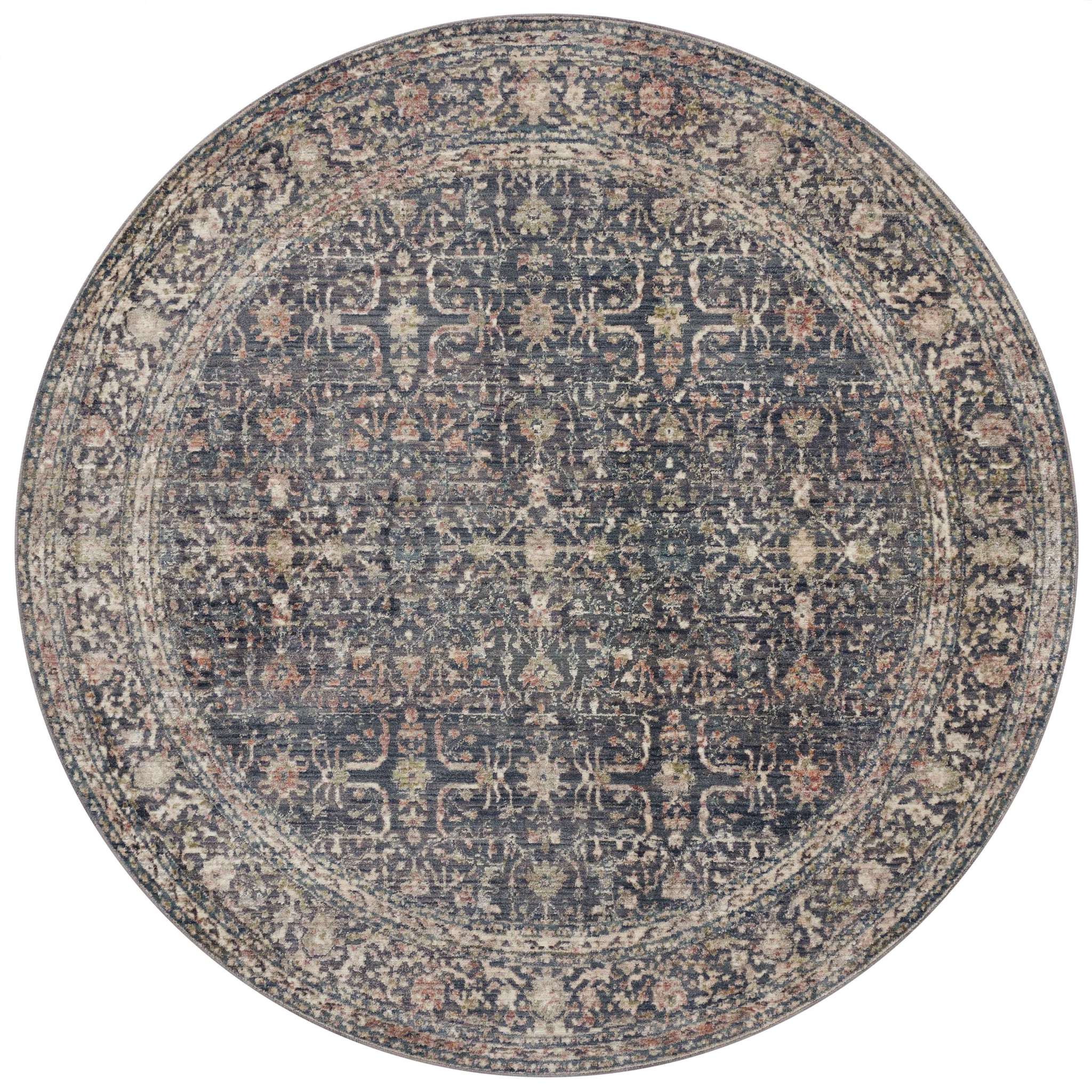 Bradbury Midnight / Multi shown from a different angle to reveal its pattern.