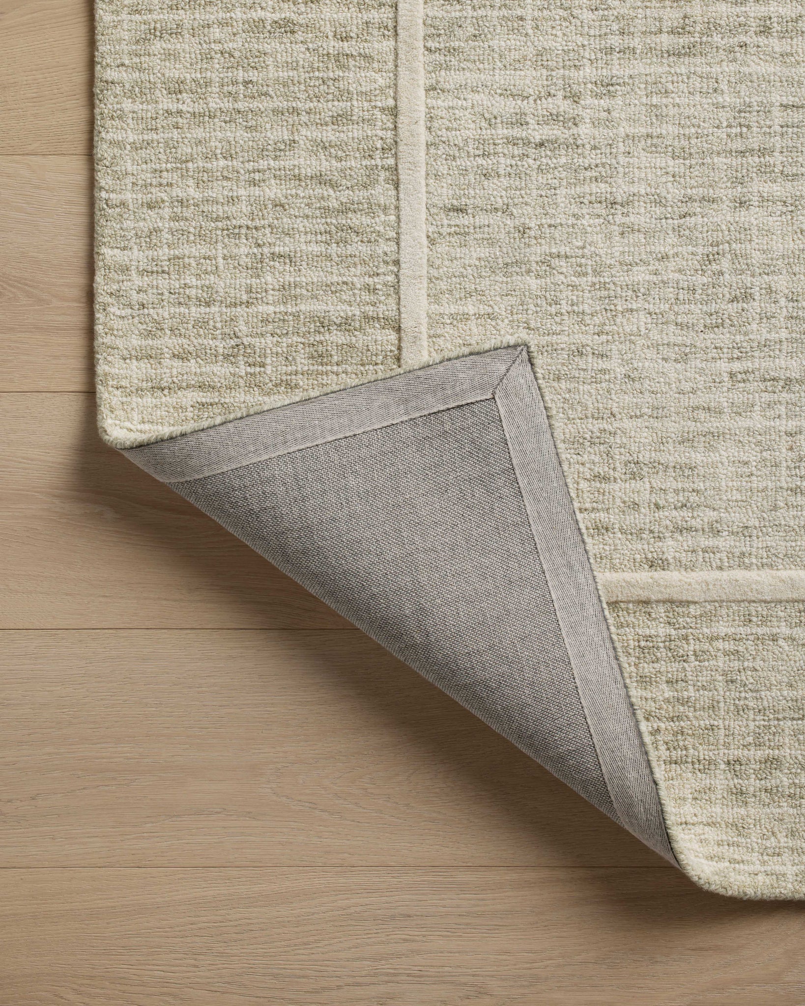 Briggs Sage / Ivory shown from a different angle to reveal its pattern.