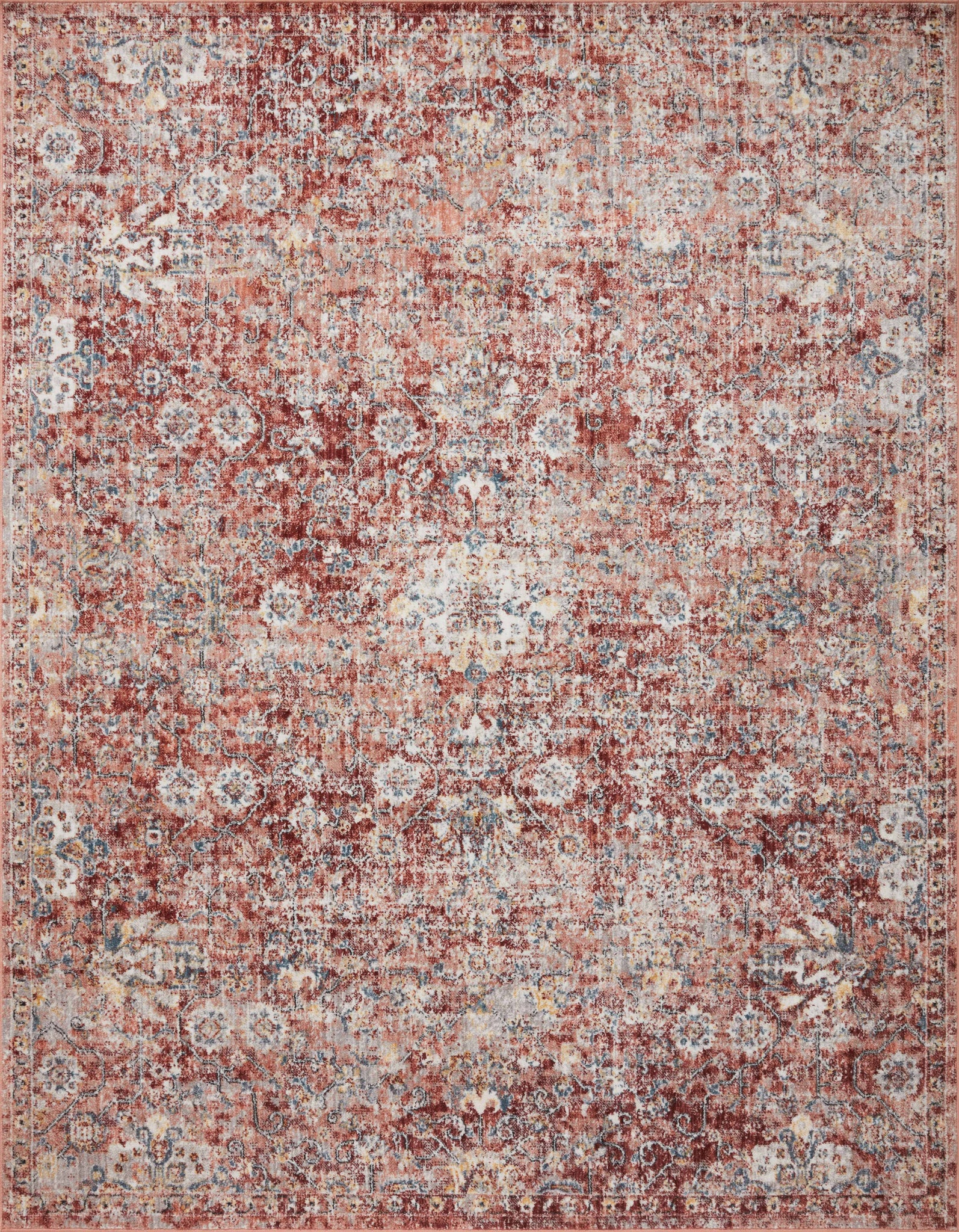 Cassandra Rust / Ivory β a Loloi rug at Laurie Yapp Home.