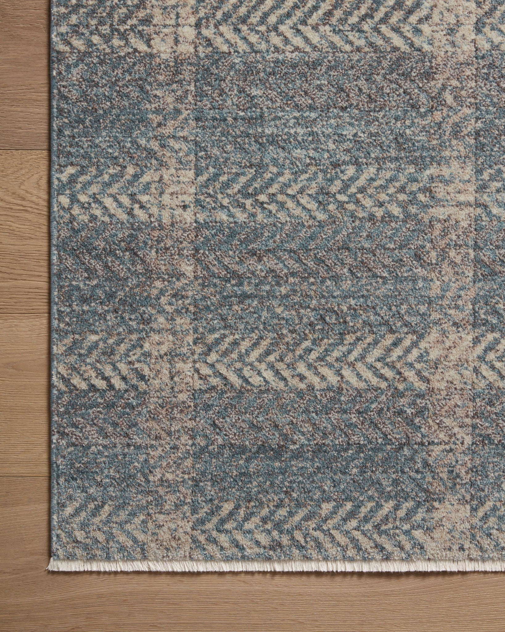 Ember Blue / Beige shown from a different angle to reveal its pattern.