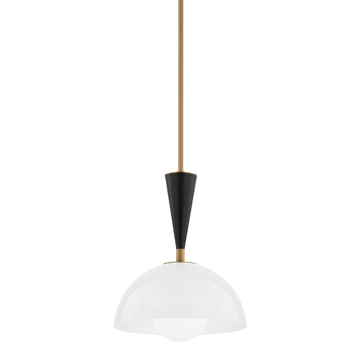 Payson Pendant 12" — a Troy pendant for kitchens, entries, and dining rooms at Laurie Yapp Home.