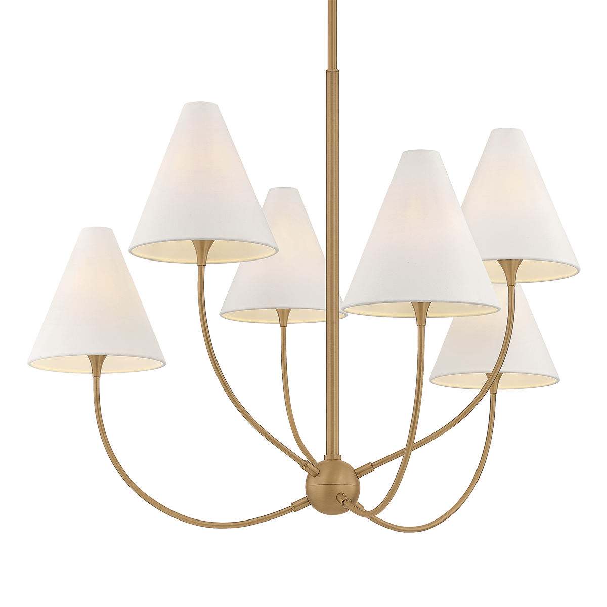 Evermore Chandelier 40.5" — a Troy chandelier for dining rooms, entries, and living rooms at Laurie Yapp Home.