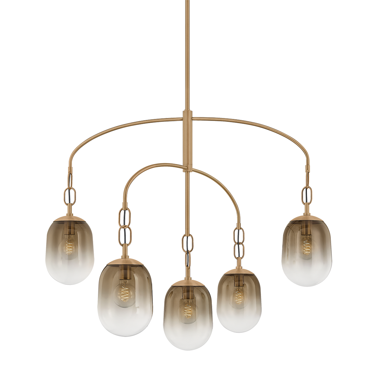 Harvey Chandelier 42" β a Troy chandelier for dining rooms, entries, and living rooms at Laurie Yapp Home.