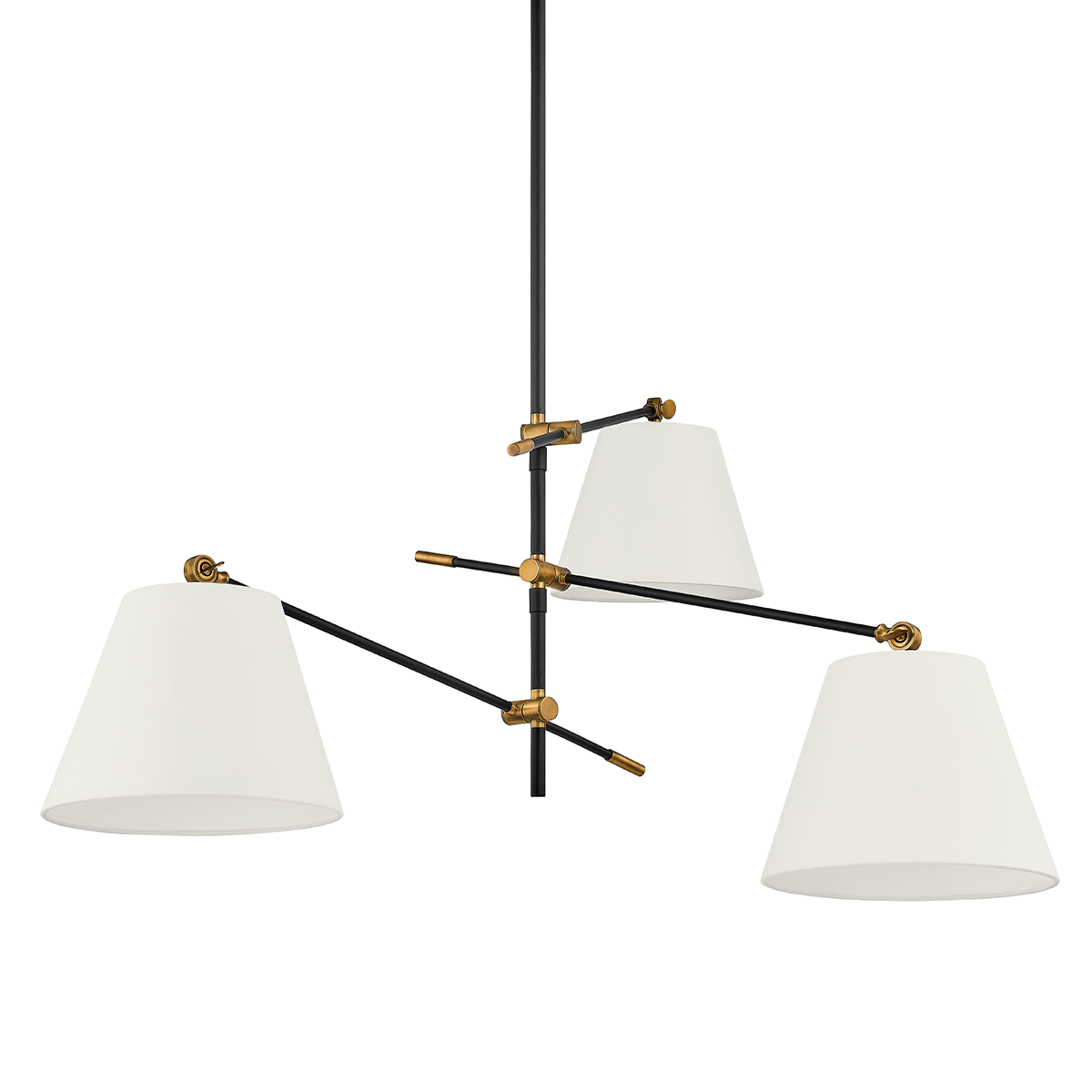 Navin Chandelier — a Troy chandelier for dining rooms, entries, and living rooms at Laurie Yapp Home.