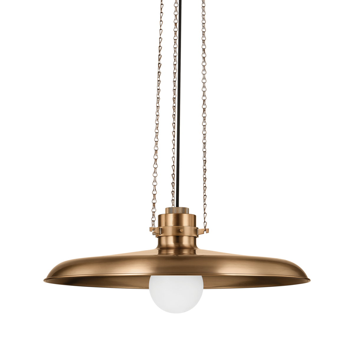 Rainhill Pendant 24" — a Troy pendant for kitchens, entries, and dining rooms at Laurie Yapp Home.