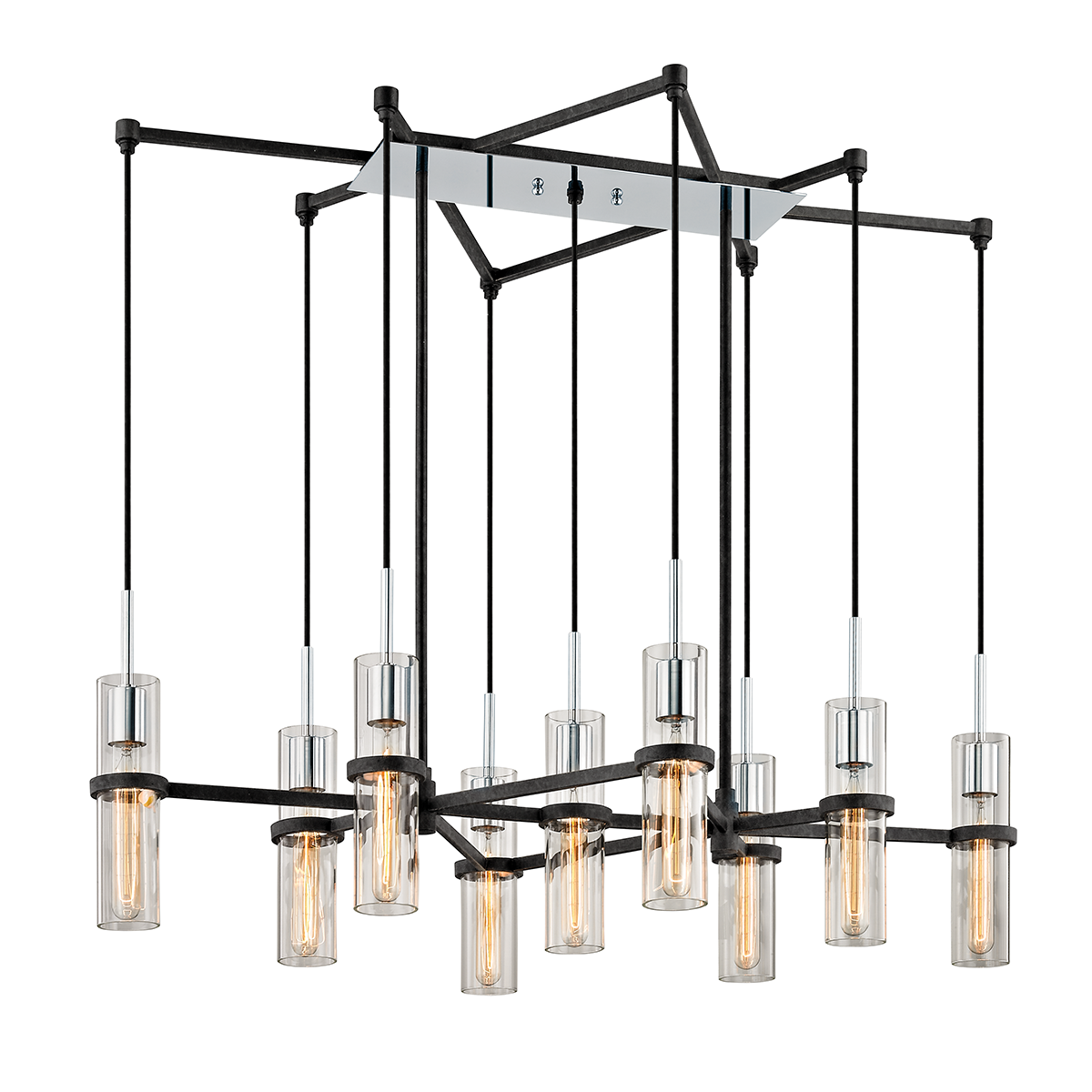 Xavier Linear — a Troy linear for dining rooms, kitchen islands, and long consoles at Laurie Yapp Home.