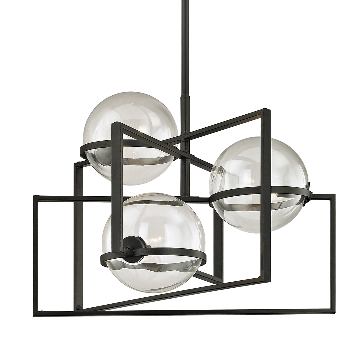 Elliot Chandelier 25" β a Troy chandelier for dining rooms, entries, and living rooms at Laurie Yapp Home.