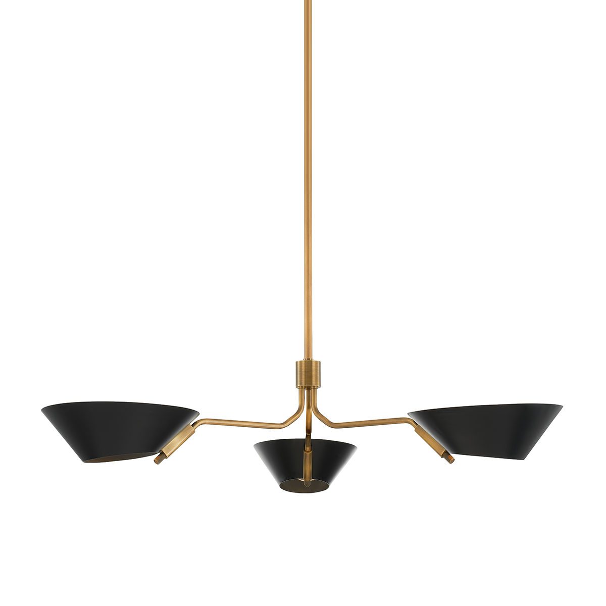 Sacramento Chandelier 43" — a Troy chandelier for dining rooms, entries, and living rooms at Laurie Yapp Home.