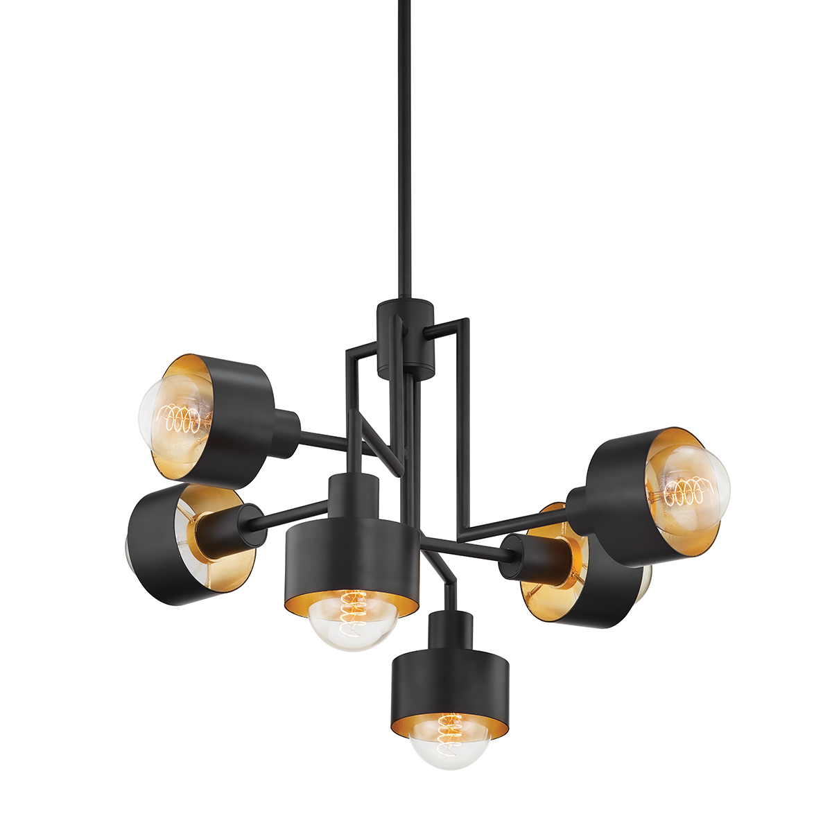 North Chandelier 25.5" β a Troy chandelier for dining rooms, entries, and living rooms at Laurie Yapp Home.