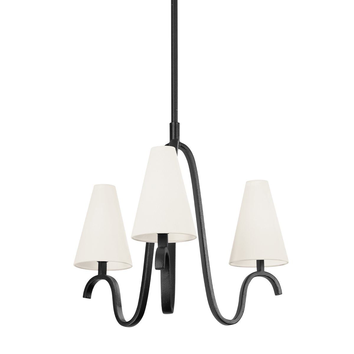 Melor Chandelier 26.75" β a Troy chandelier for dining rooms, entries, and living rooms at Laurie Yapp Home.