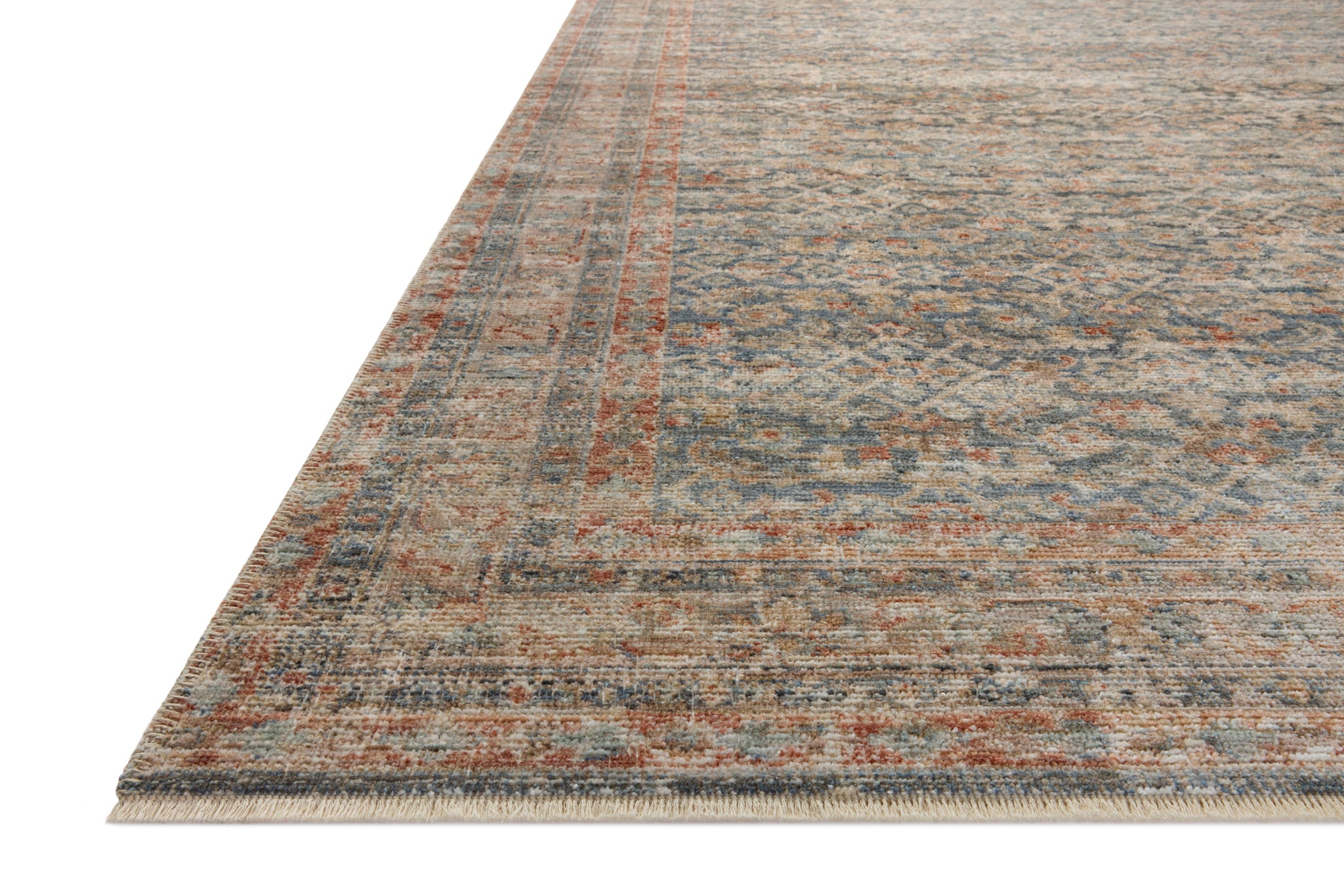 Heritage Blue / Rust shown from a different angle to reveal its pattern.