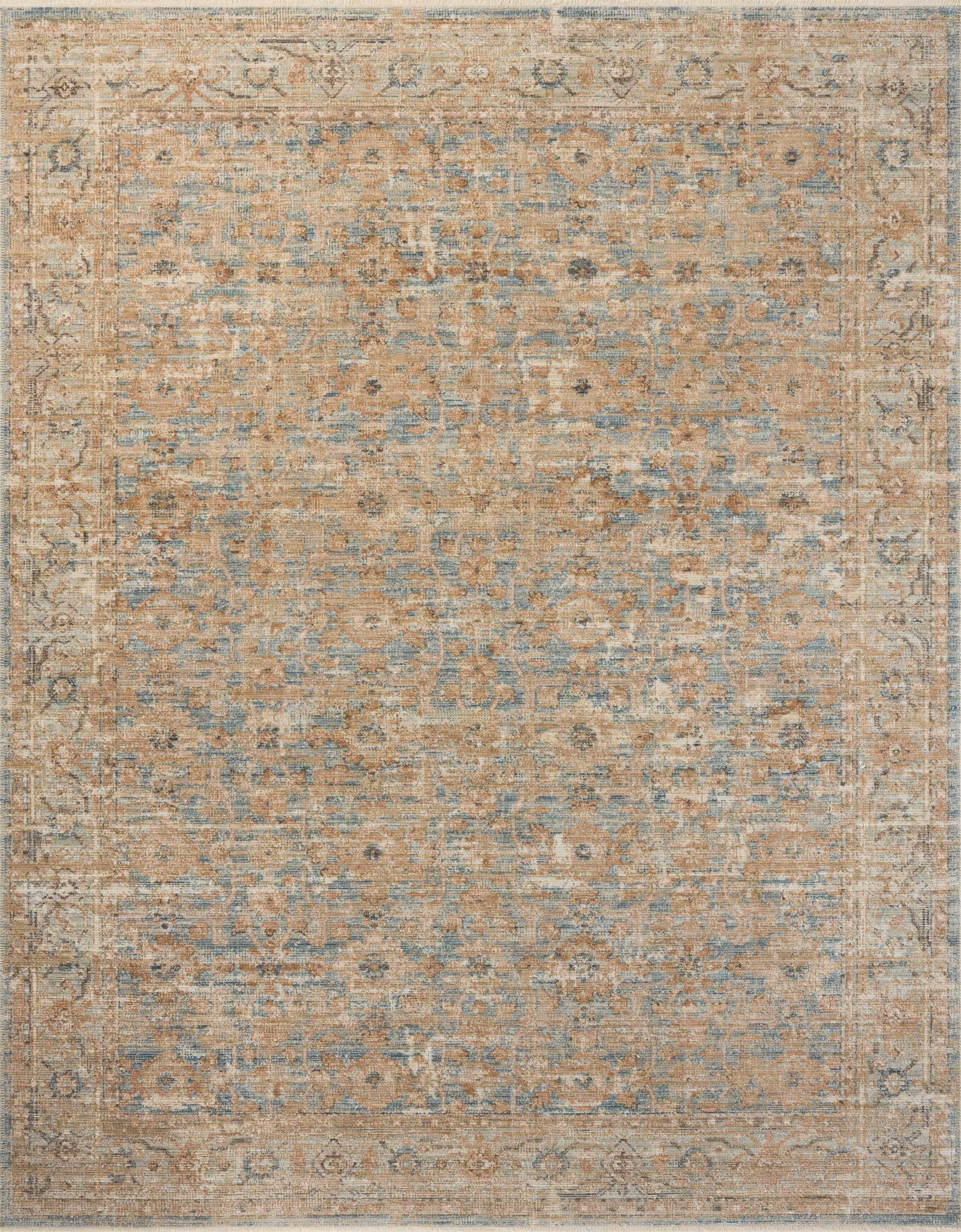 Heritage Ocean / Sand โ a Loloi rug at Laurie Yapp Home.