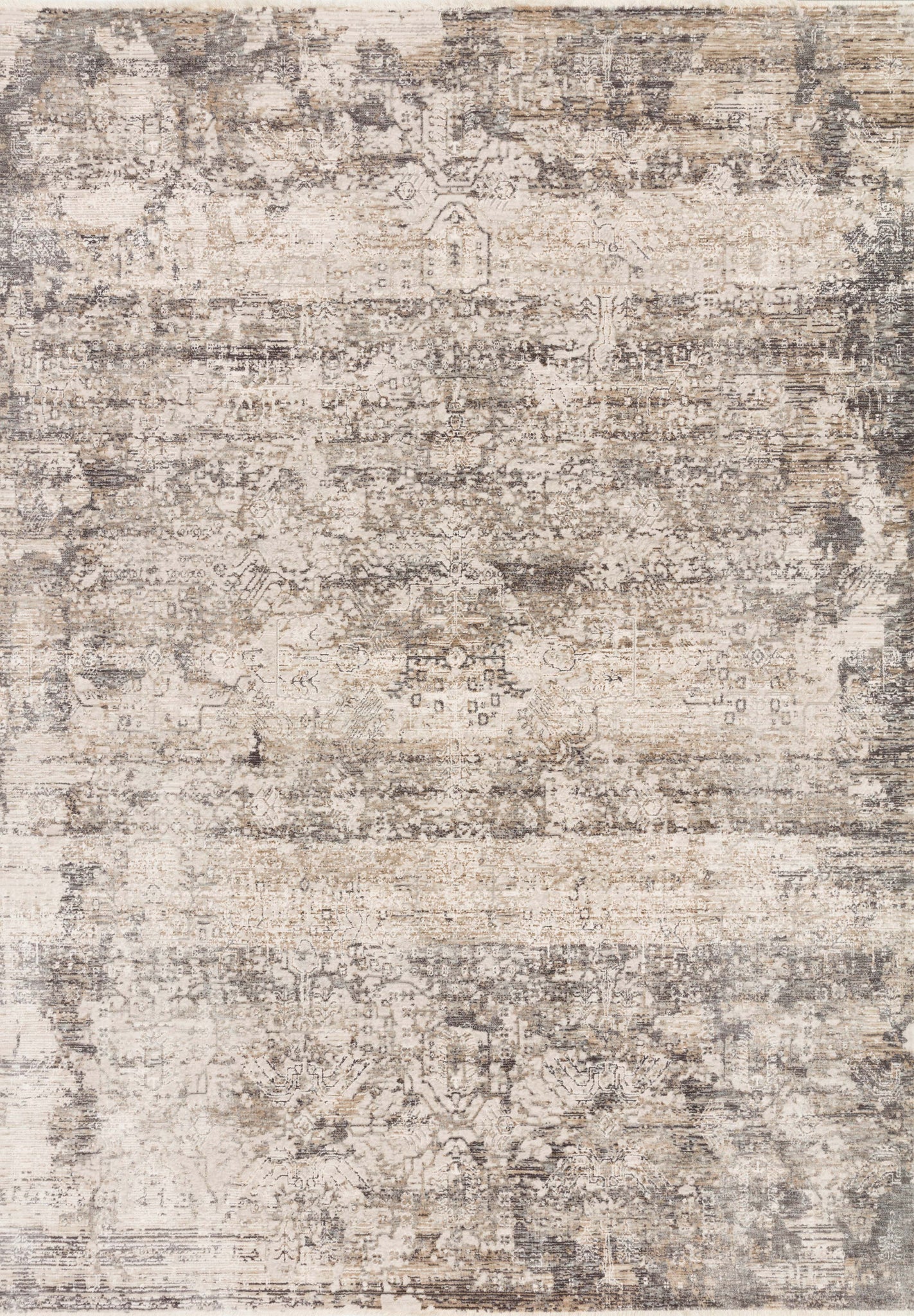 Homage Graphite / Beige — a Loloi rug at Laurie Yapp Home.