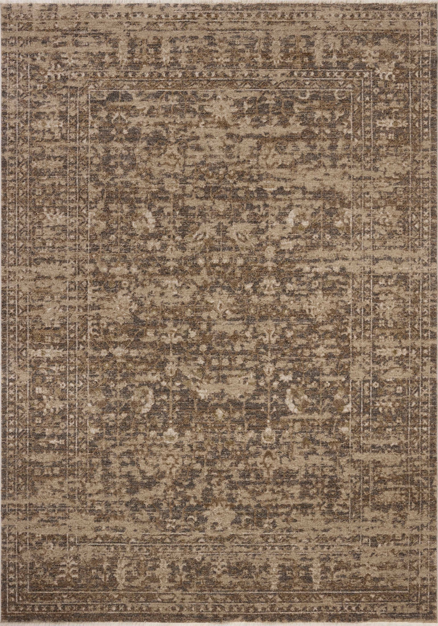 Haywood Granite / Natural β a Loloi rug at Laurie Yapp Home.