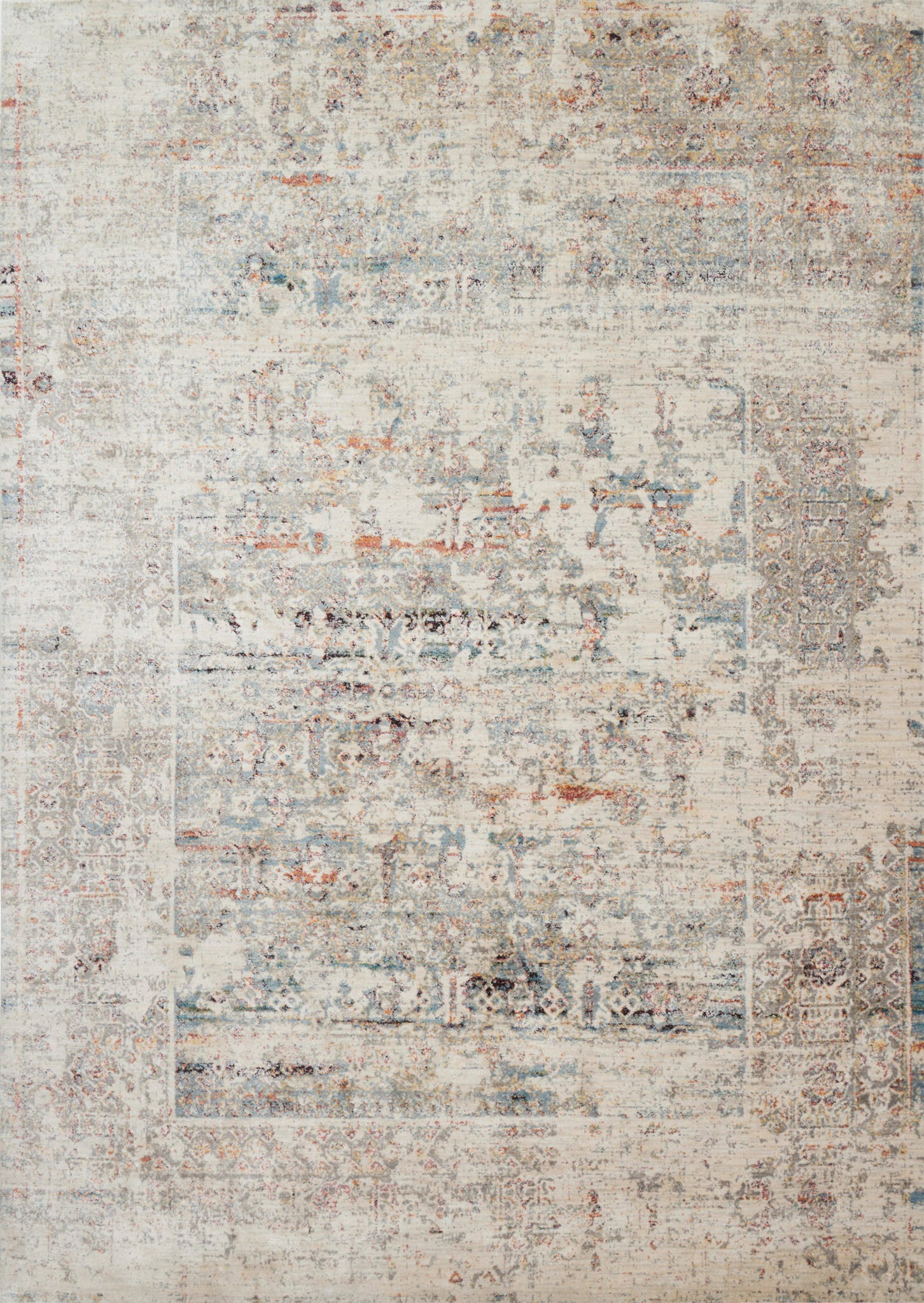 Javari Ivory / Granite β a Loloi rug at Laurie Yapp Home.