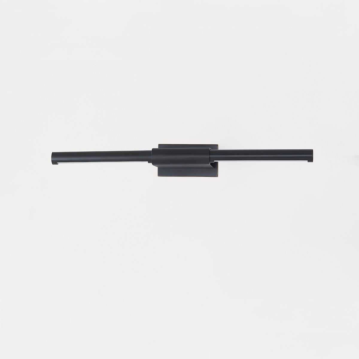 Close-up of the Jerome Picture Light 22.25" in bronze showing the arm curve and shade proportion.