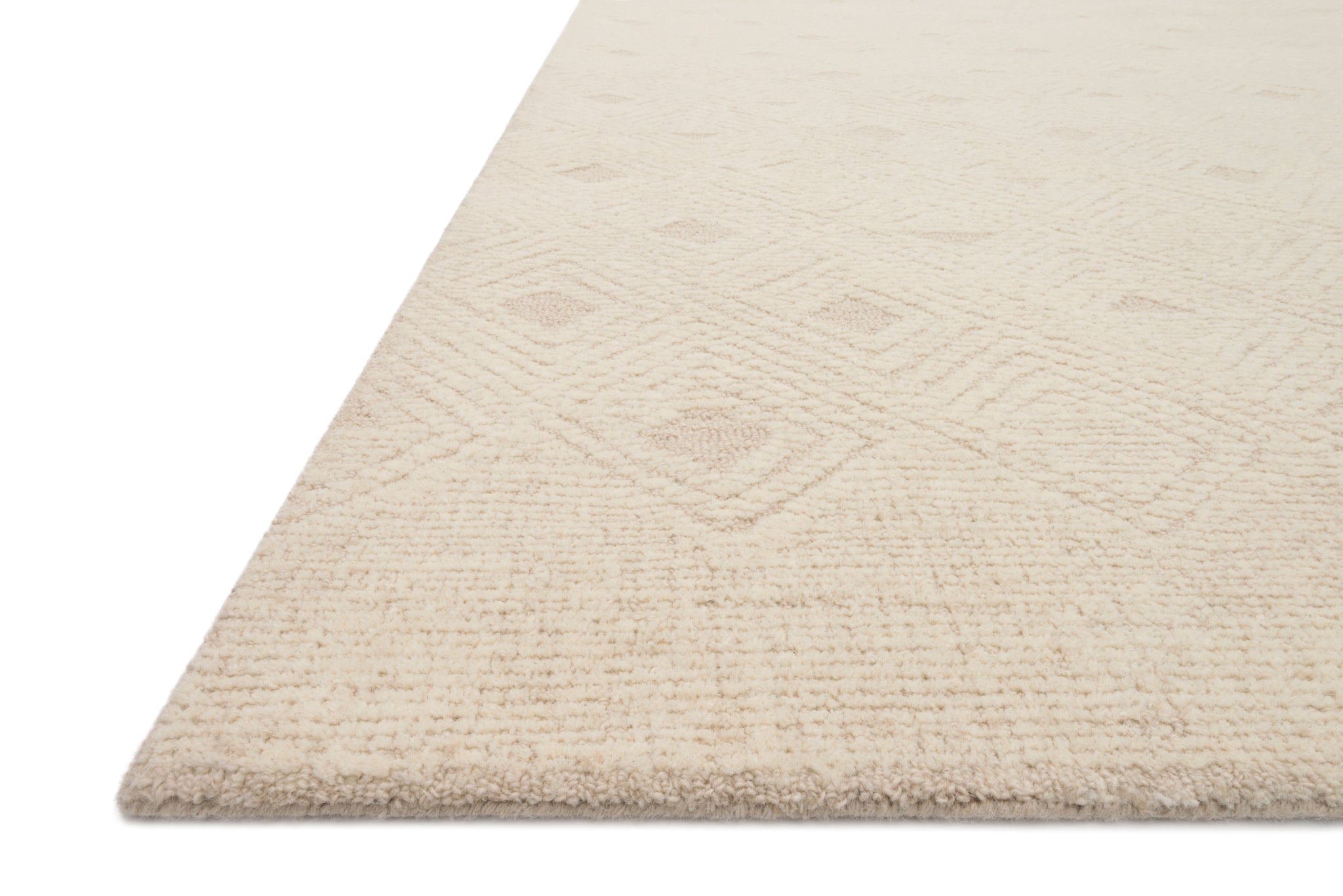 Kopa Cream / Ivory styled in a living room at Laurie Yapp Home.