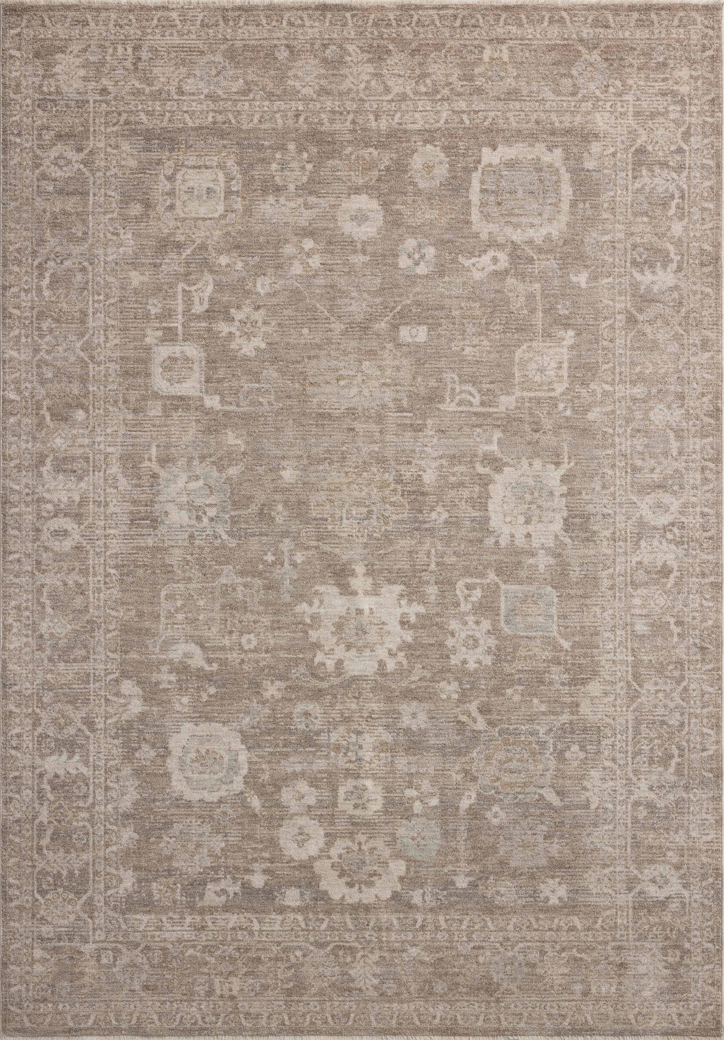 Louisa Taupe / Ivory — a Loloi rug at Laurie Yapp Home.