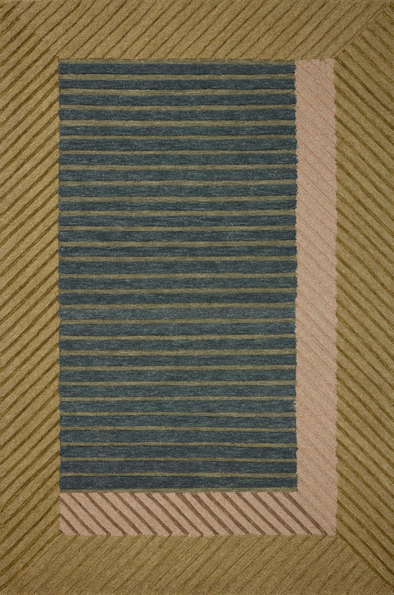 Madi Green / Multi — a Loloi rug at Laurie Yapp Home.