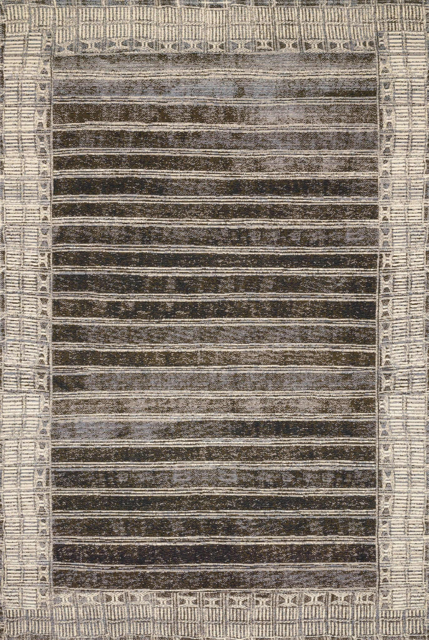 Mika Charcoal / Ivory — a Loloi rug at Laurie Yapp Home.