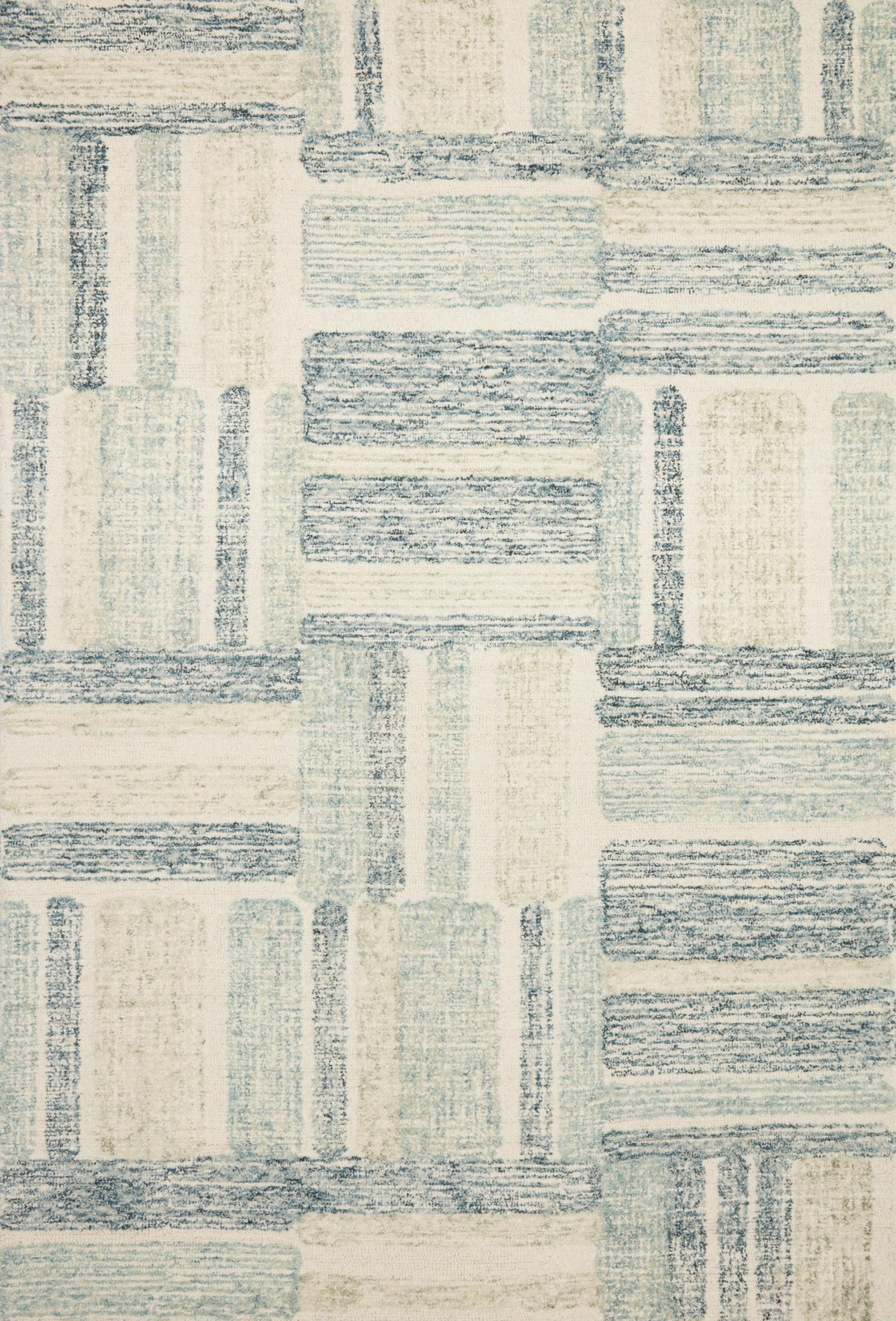 Milo Aqua / Denim — a Loloi rug at Laurie Yapp Home.