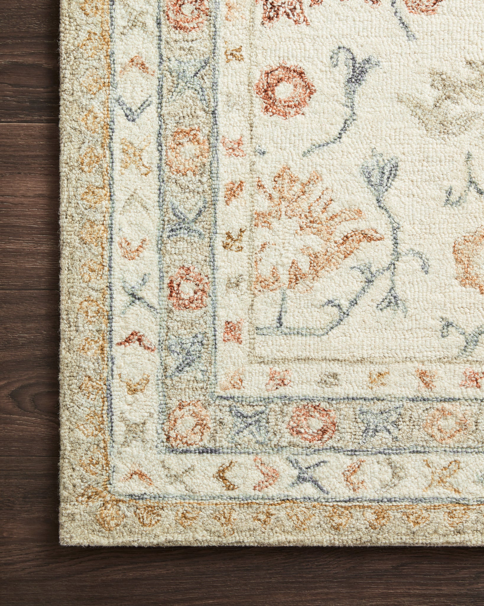 Norabel Ivory / Rust shown from a different angle to reveal its pattern.