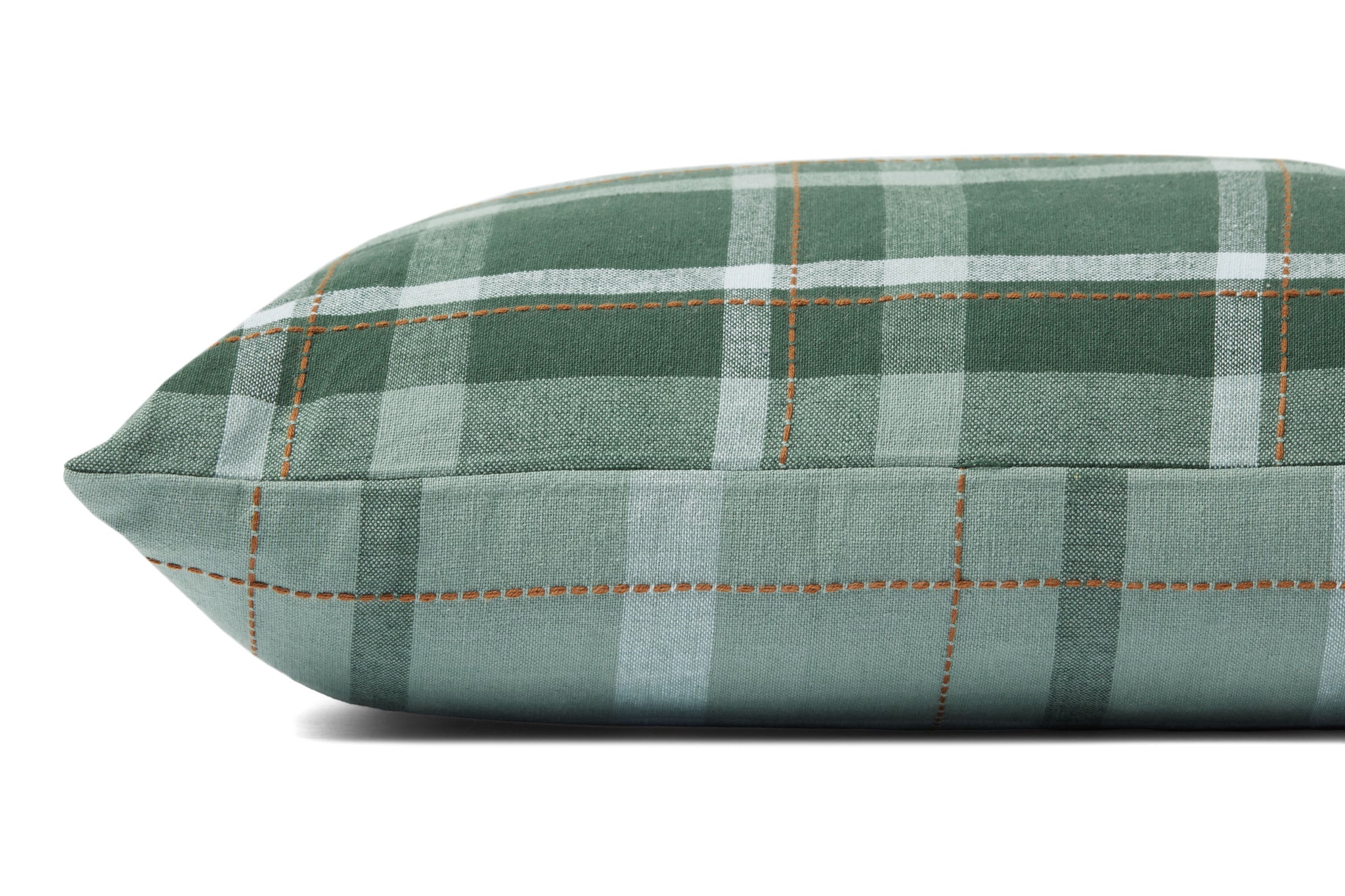 Ralph Green / Multi Pillow shown from another angle.