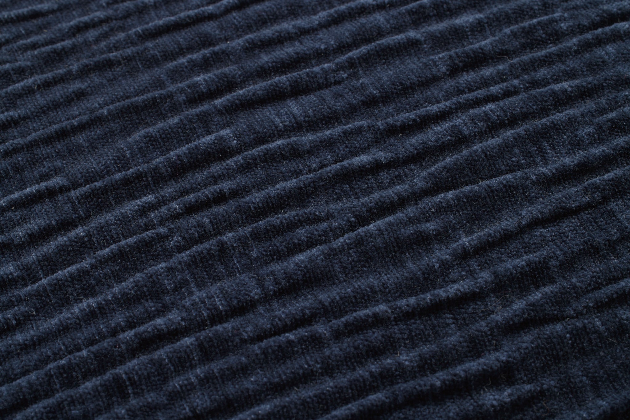 Navy Pillow (Pattern 3) shown from a different angle to reveal its pattern.