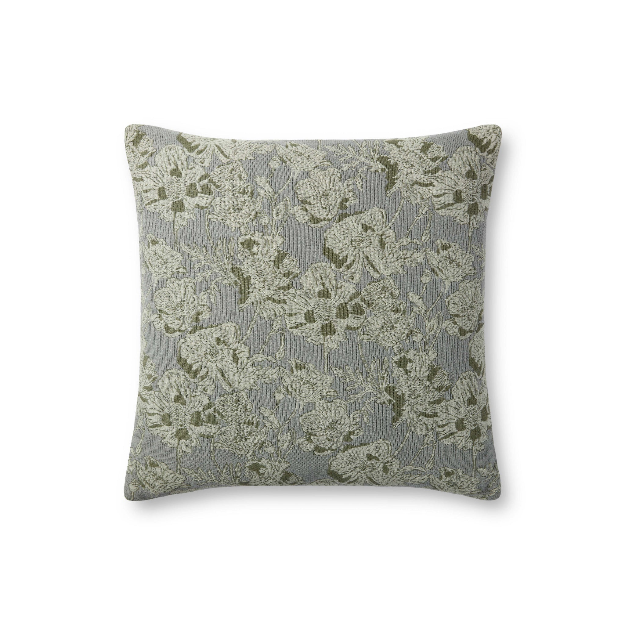 Matilda Silver Sage Pillow — a Loloi pillow at Laurie Yapp Home.