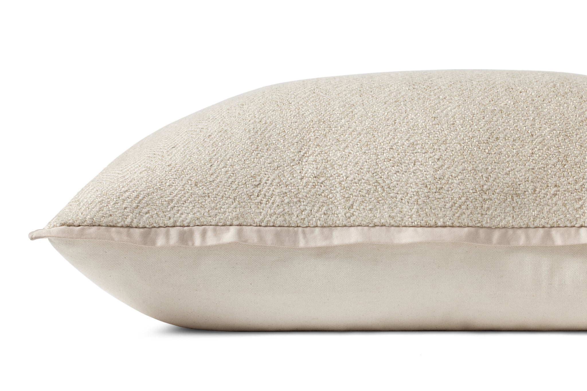 Oatmeal Pillow shown from another angle.