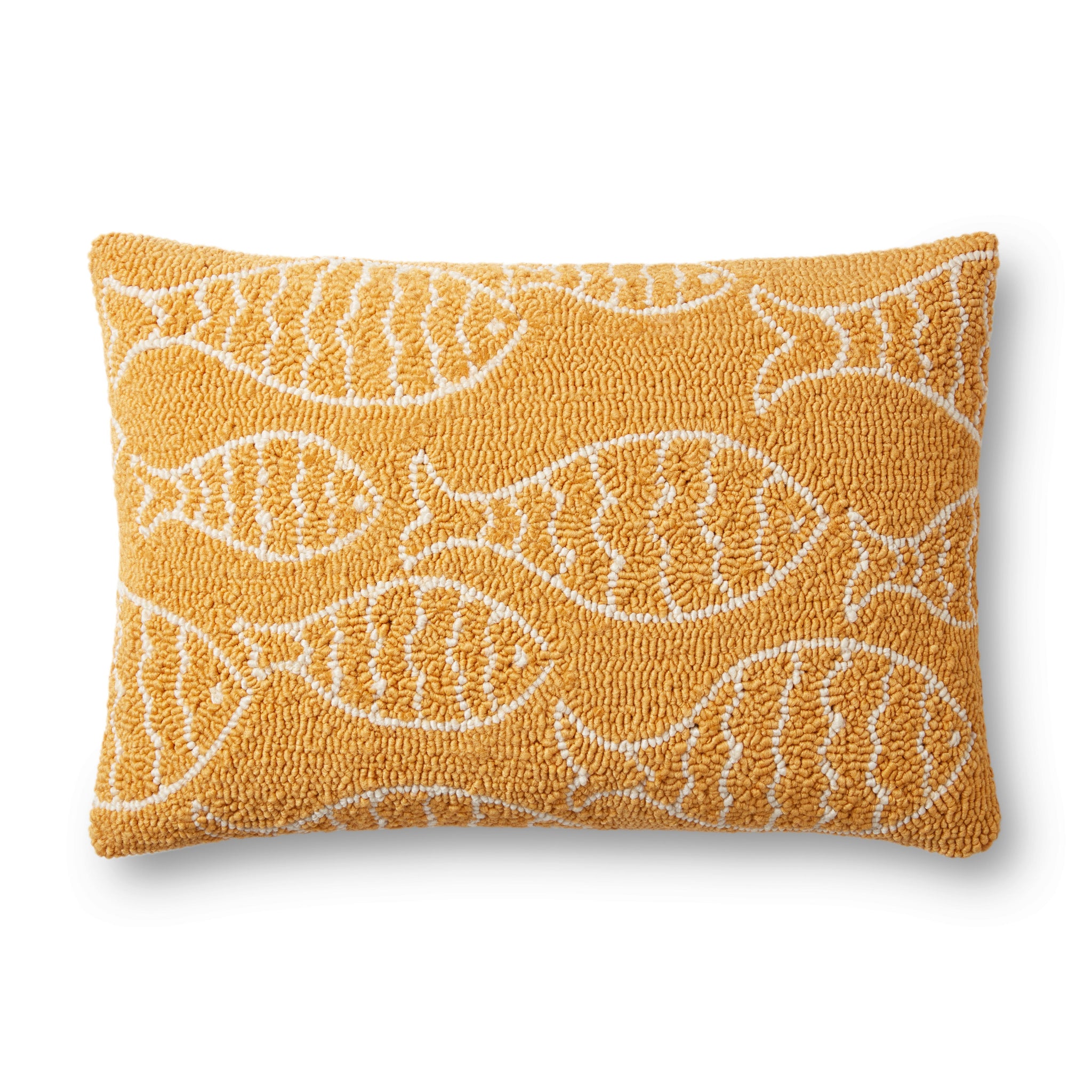 Yellow Pillow (Pattern 4) — a Loloi pillow at Laurie Yapp Home.