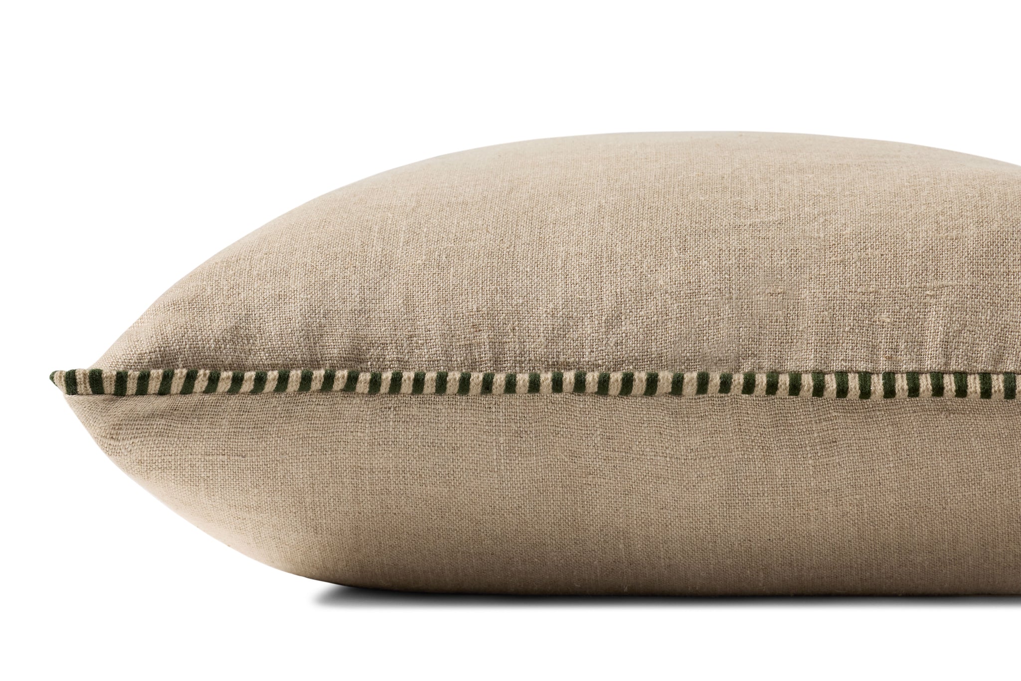 Green Pillow (Pattern 10) shown from another angle.