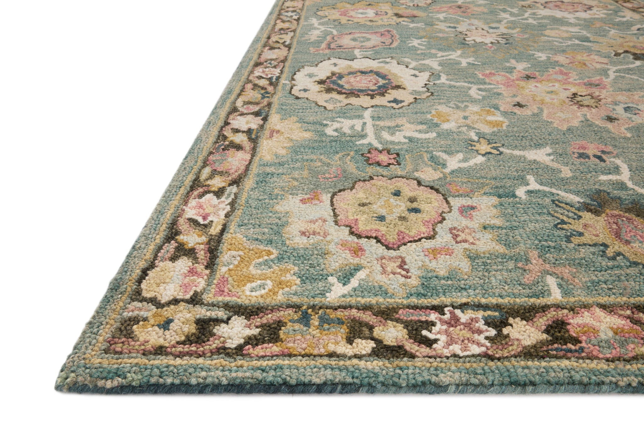 Padma Teal / Multi shown from another angle.