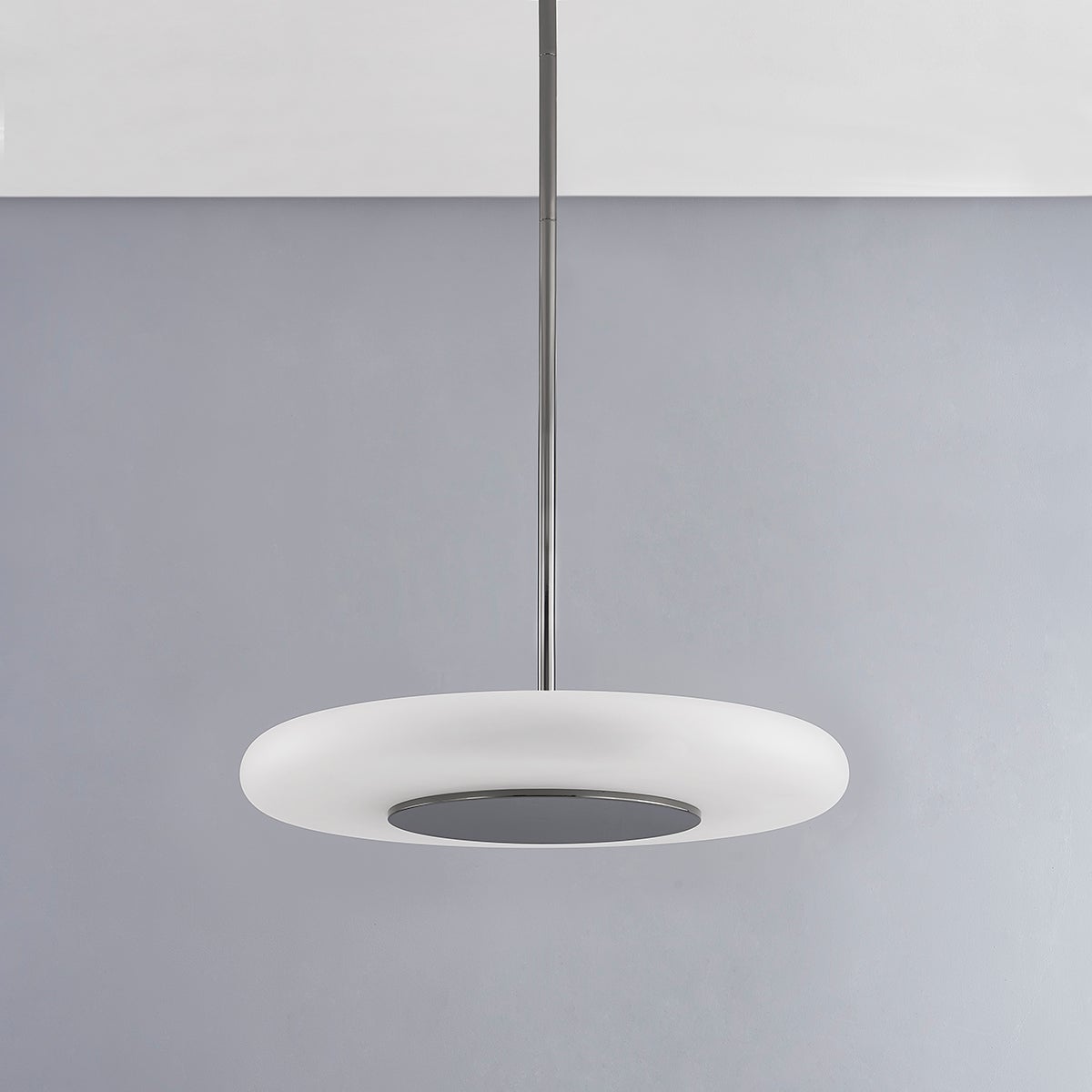 Close-up of the Blyford Pendant 20.75" showing the shade shape and metal detail.