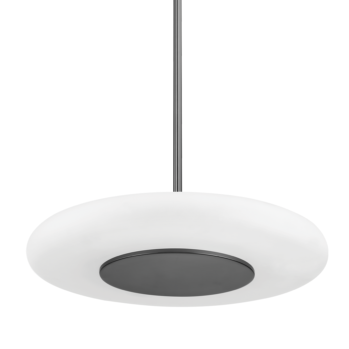 Blyford Pendant 20.75" shown from a second angle to highlight the shade shape and metal detail.