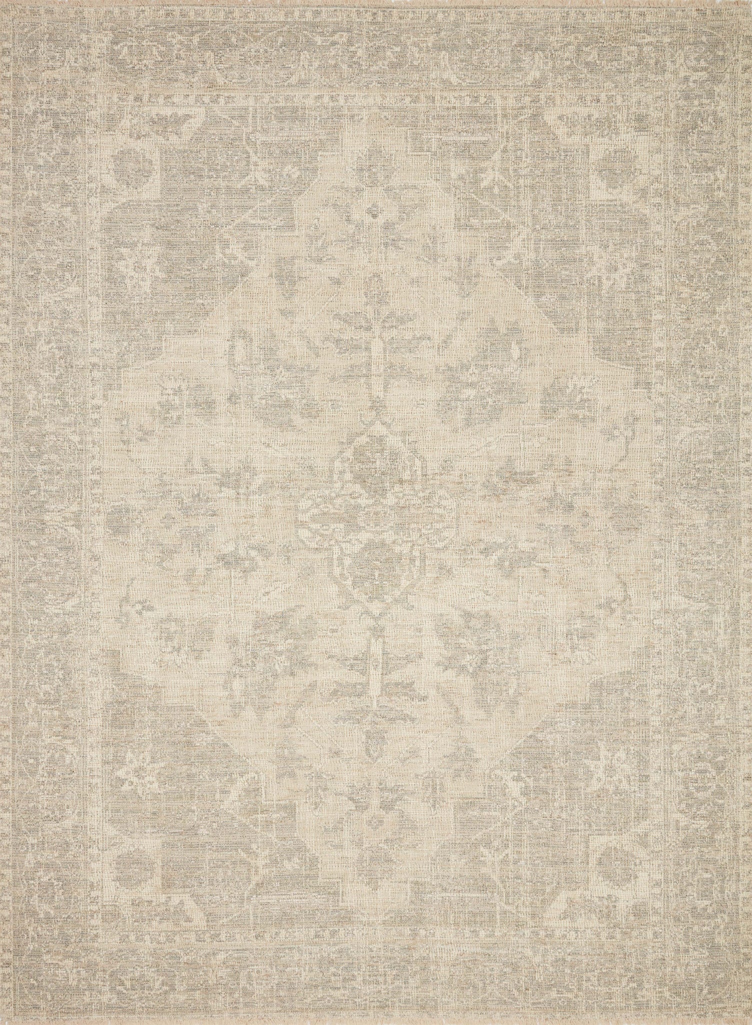 Priya Ivory / Grey — a Loloi rug at Laurie Yapp Home.