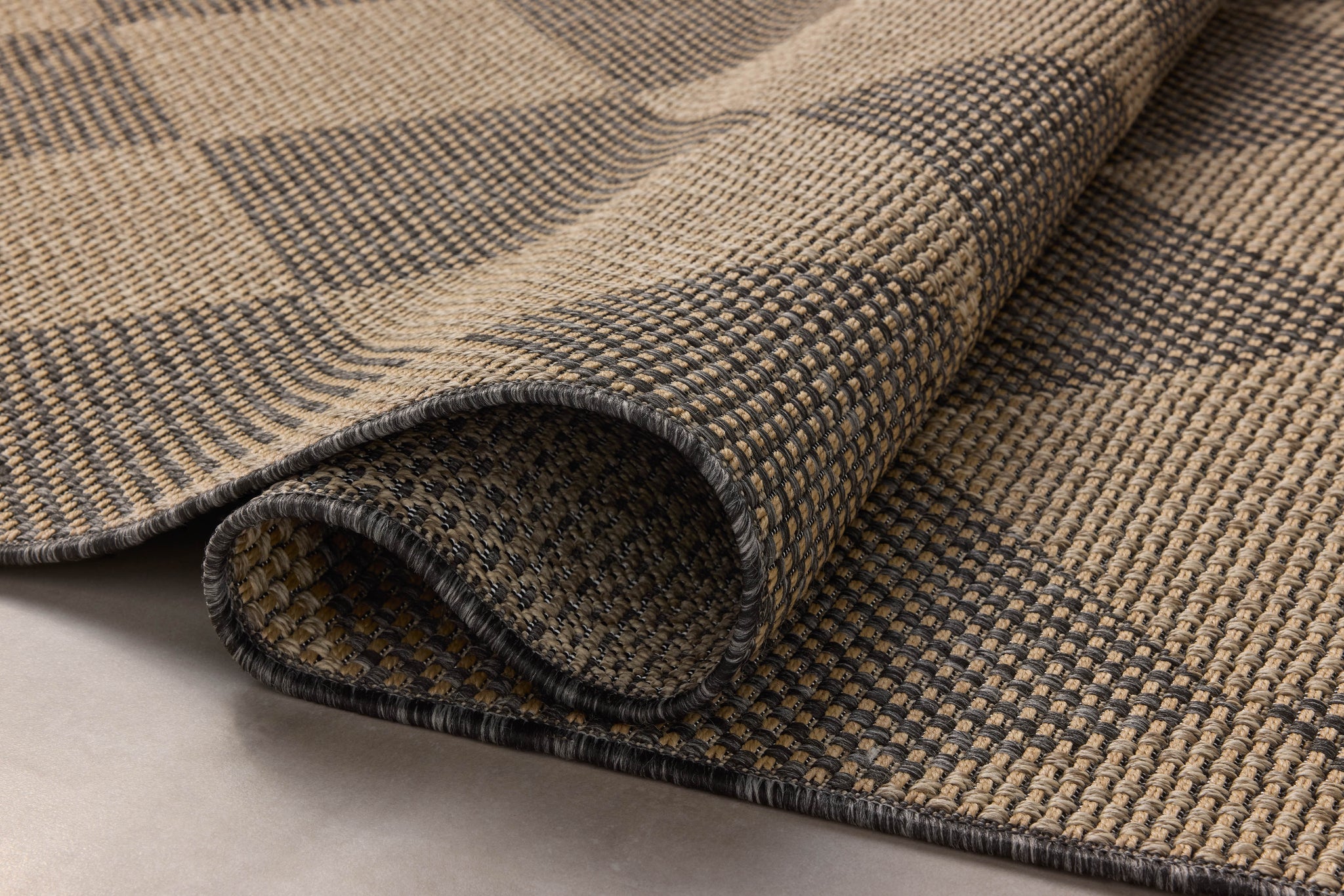 Providence Graphite / Sand shown from a different angle to reveal its pattern.