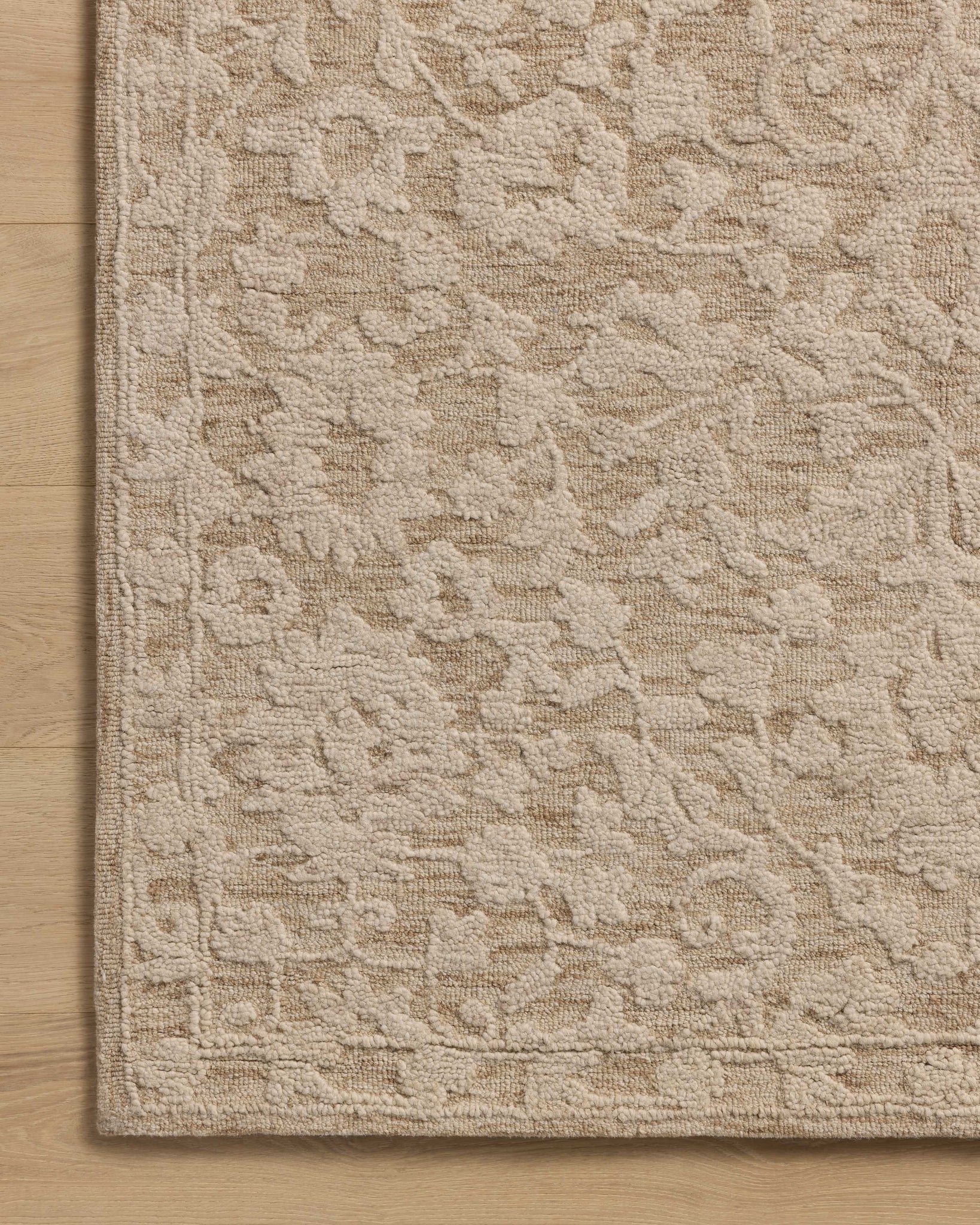 Prudence Clay / Ivory shown from a different angle to reveal its pattern.