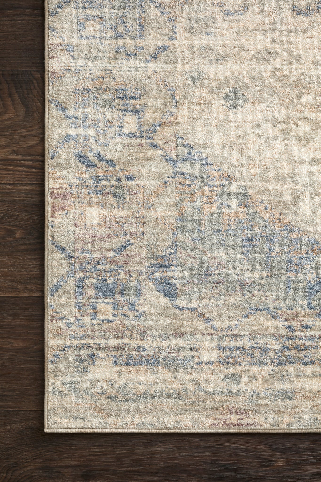Revere Ivory / Blue shown from another angle.