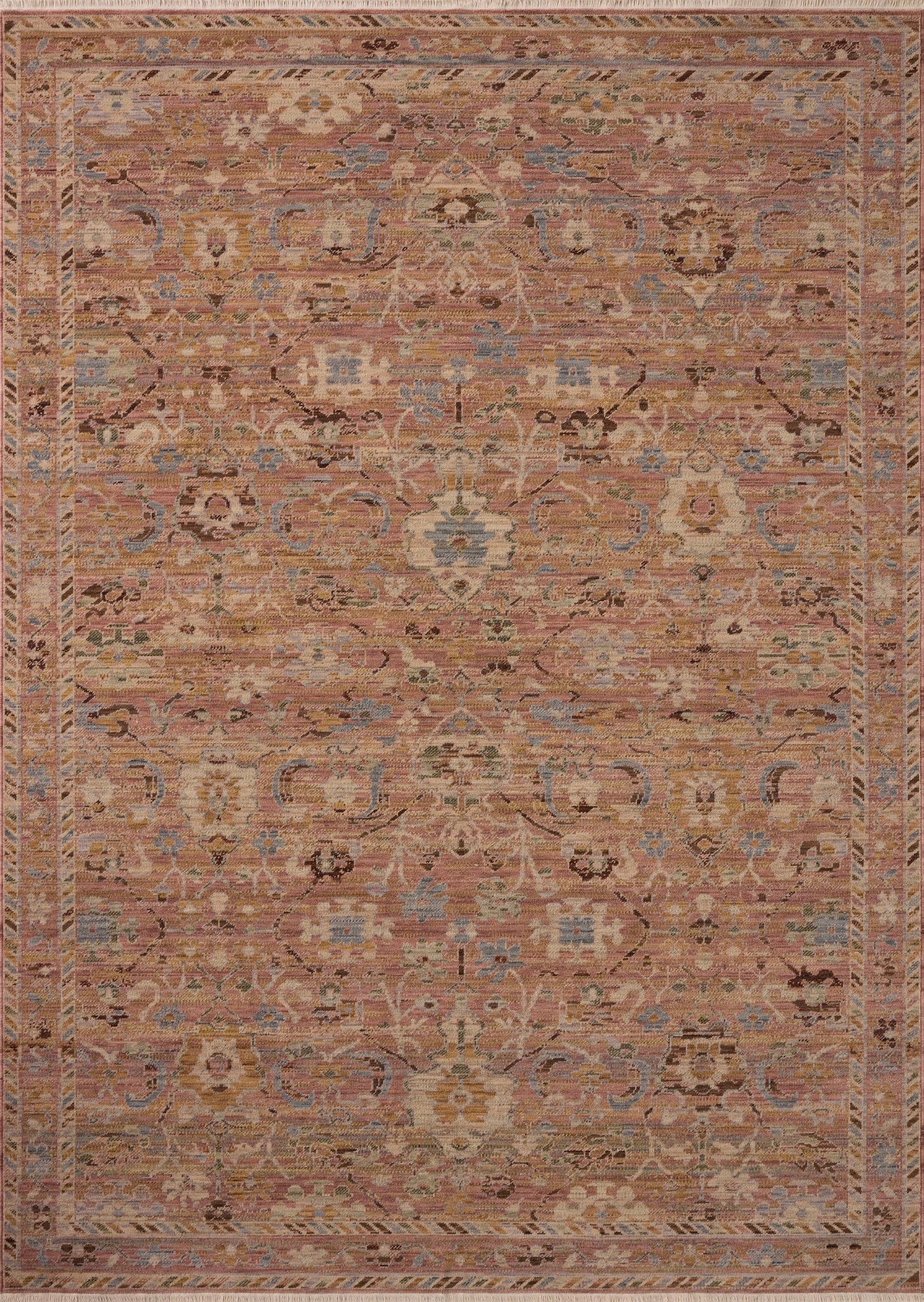 Reign Pink / Multi — a Loloi rug at Laurie Yapp Home.